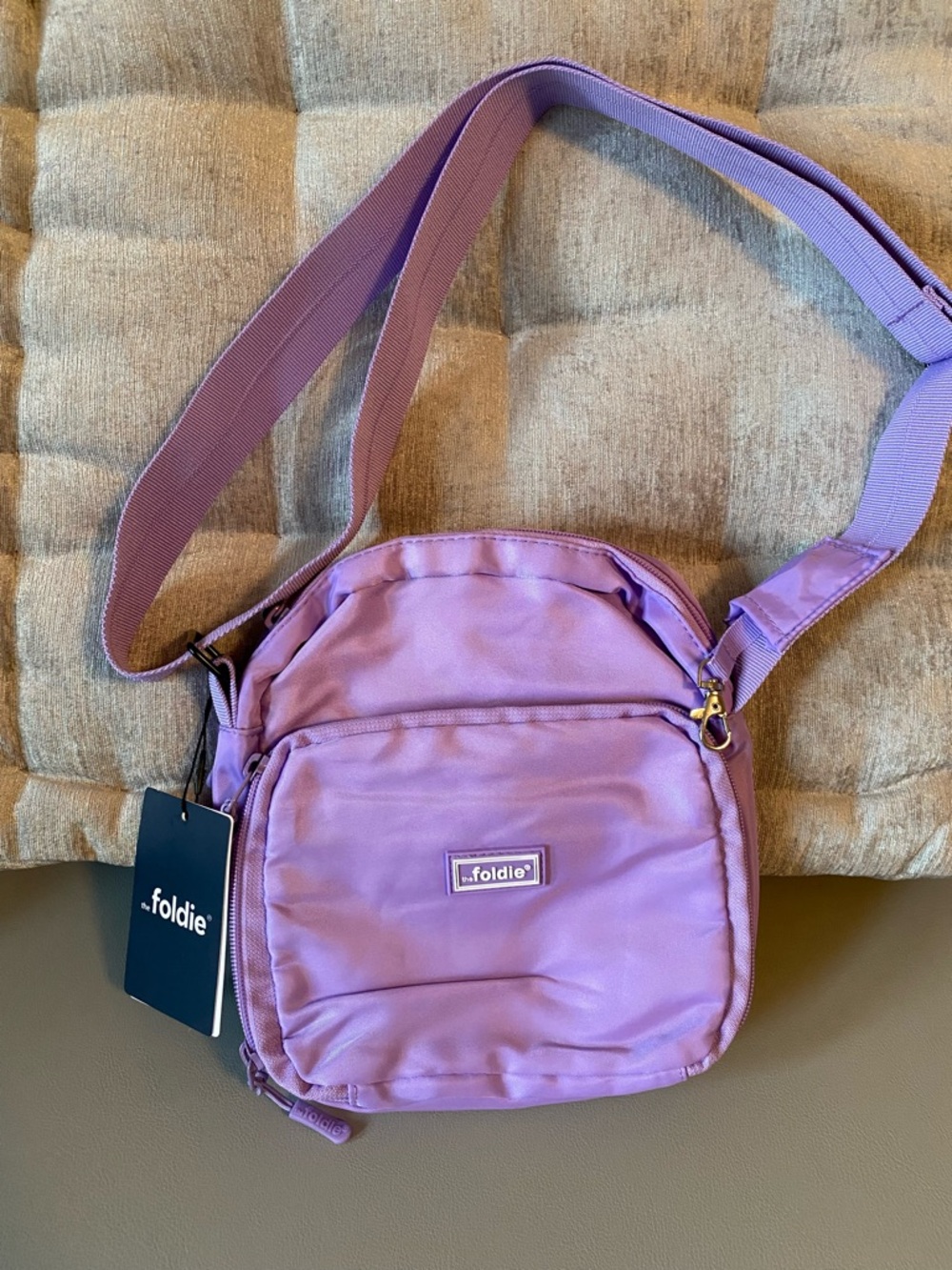 Foldie Lavender Crossbody Bag for Women
